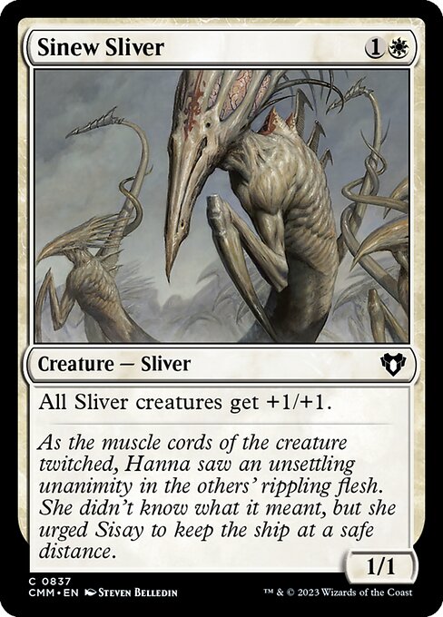 Sinew Sliver - Commander Masters - 837