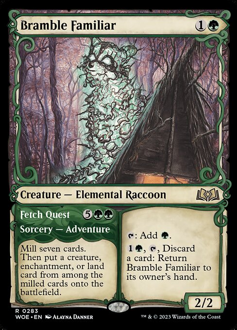 Bramble Familiar // Fetch Quest - Wilds of Eldraine - 283