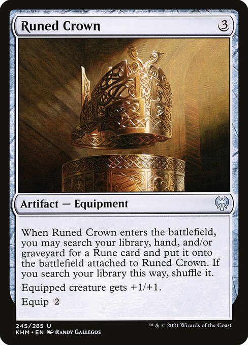 Runed Crown - Kaldheim - 245
