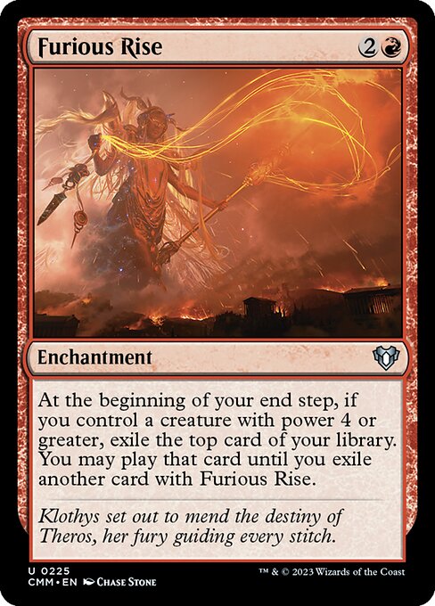Furious Rise - Commander Masters - 225