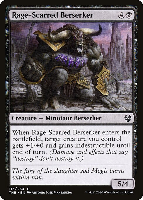 Rage-Scarred Berserker - Theros Beyond Death - 113