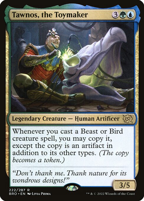Tawnos, the Toymaker - The Brothers' War - 222