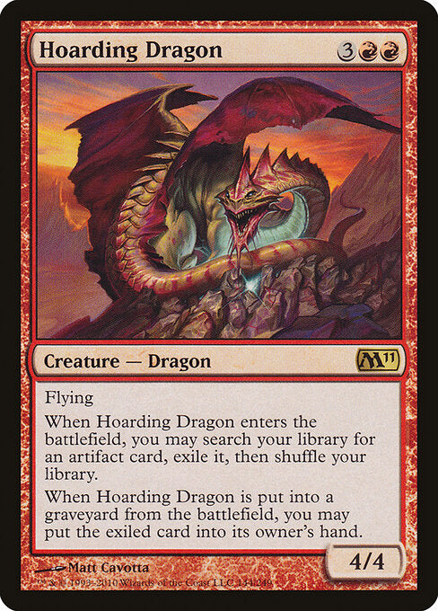 Hoarding Dragon - Magic 2011 - 144