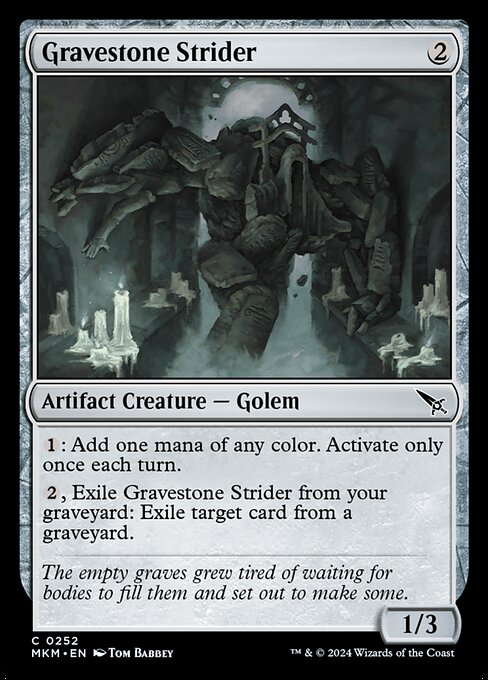 Gravestone Strider - Murders at Karlov Manor - 252