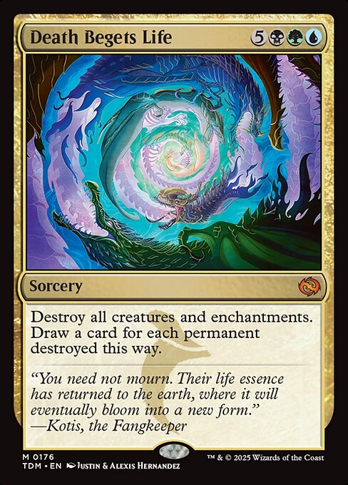 Death Begets Life - Tarkir: Dragonstorm - 176