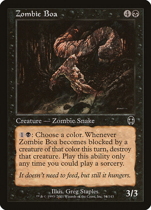 Zombie Boa - Apocalypse - 54