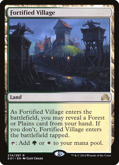 Fortified Village - Shadows over Innistrad - 274