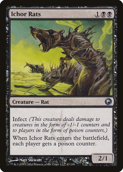 Ichor Rats - Scars of Mirrodin - 67
