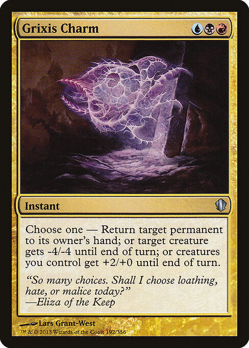 Grixis Charm - Commander 2013 - 192