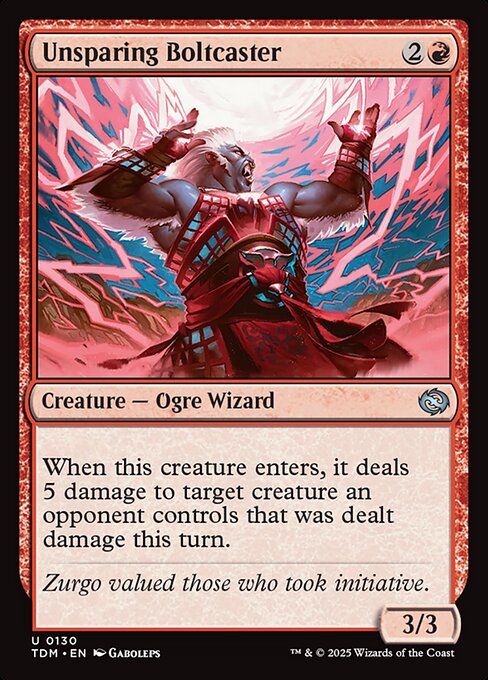 Unsparing Boltcaster - Tarkir: Dragonstorm - 130