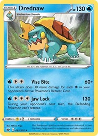 Drednaw - SWSH01: Sword & Shield Base Set - 061/202