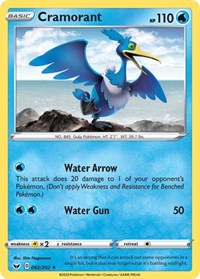 Cramorant - SWSH01: Sword & Shield Base Set - 062/202