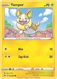 Yamper (074) - SWSH01: Sword & Shield Base Set - 074/202