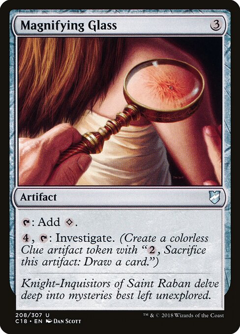 Magnifying Glass - Commander 2018 - 208