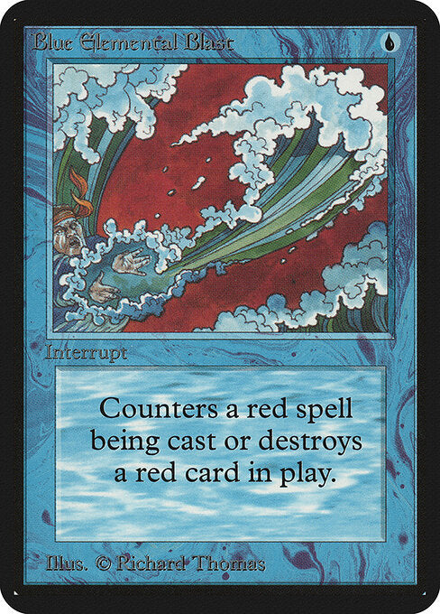 Blue Elemental Blast - Limited Edition Alpha - 49