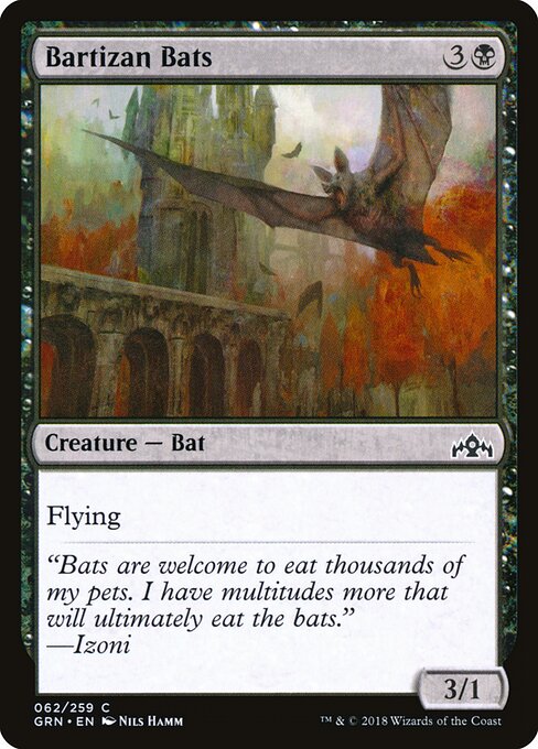 Bartizan Bats - Guilds of Ravnica - 62