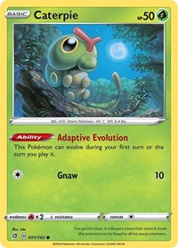 Caterpie - SWSH02: Rebel Clash - 001/192