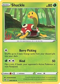 Shuckle - SWSH02: Rebel Clash - 005/192