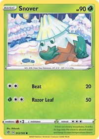 Snover - SWSH02: Rebel Clash - 012/192