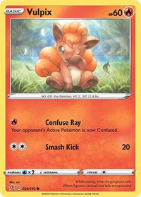 Vulpix - SWSH02: Rebel Clash - 024/192