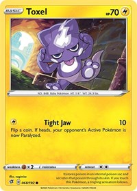 Toxel - SWSH02: Rebel Clash - 068/192