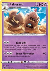 Palossand - SWSH02: Rebel Clash - 082/192