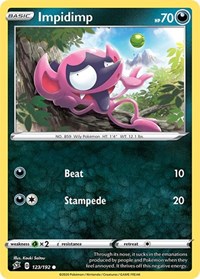Impidimp - SWSH02: Rebel Clash - 123/192
