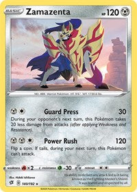 Zamazenta - SWSH02: Rebel Clash - 140/192