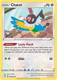 Chatot - SWSH02: Rebel Clash - 142/192