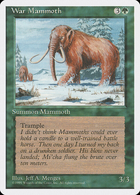 War Mammoth - Fourth Edition - 286