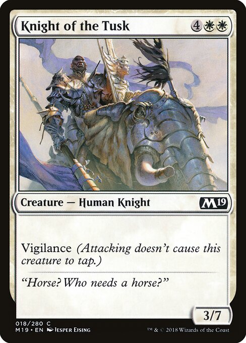 Knight of the Tusk - Core Set 2019 - 18