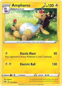 Ampharos - SWSH03: Darkness Ablaze - 057/189