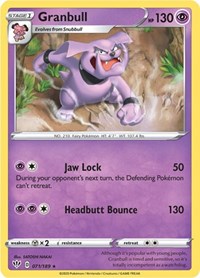 Granbull - SWSH03: Darkness Ablaze - 071/189