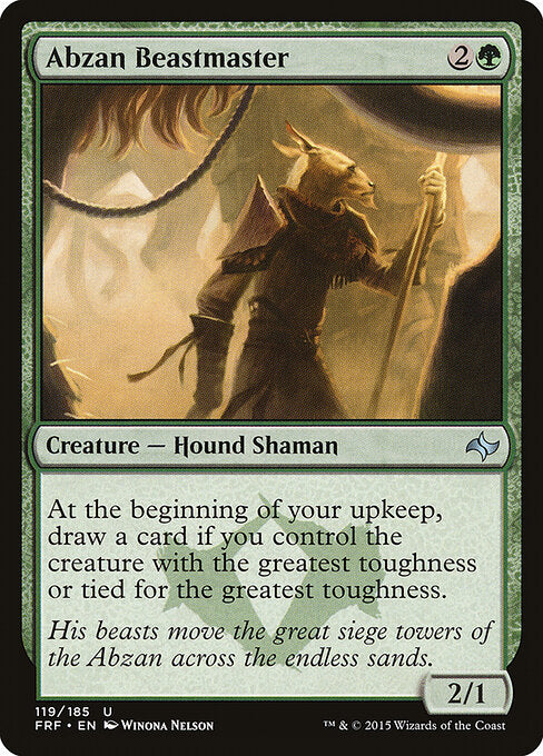 Abzan Beastmaster - Fate Reforged - 119