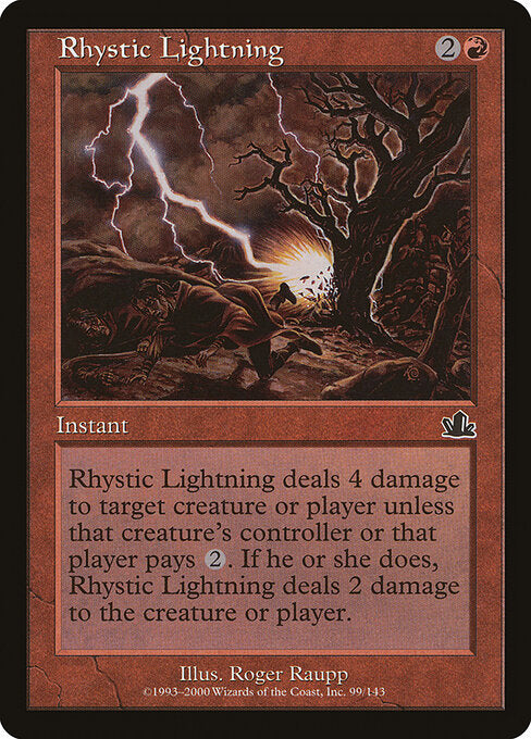 Rhystic Lightning - Prophecy - 99