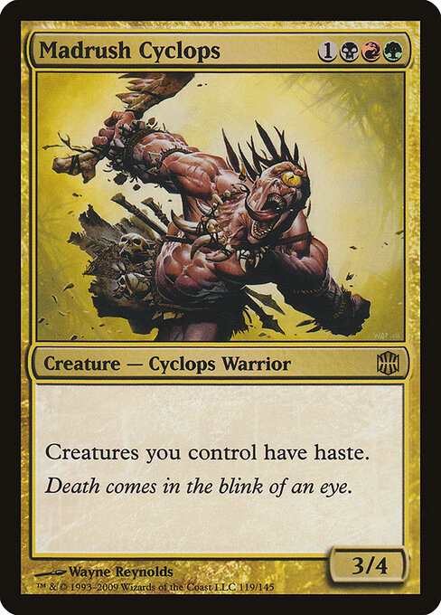 Madrush Cyclops - Alara Reborn - 119