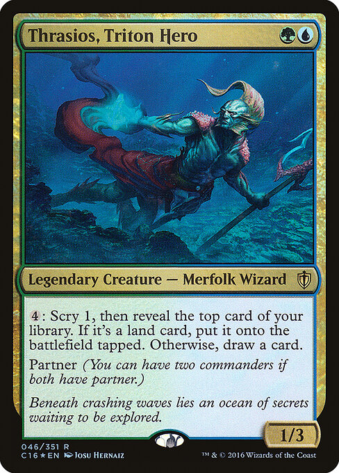 Thrasios, Triton Hero - Commander 2016 - 46