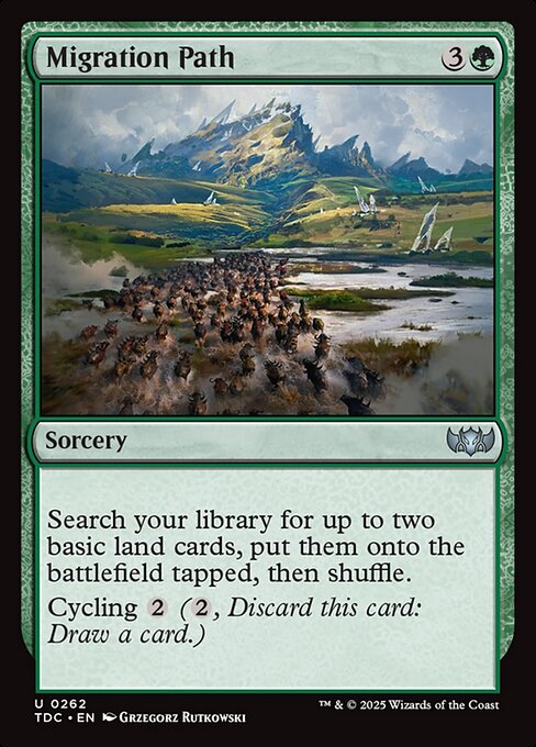 Migration Path - Tarkir: Dragonstorm Commander - 262