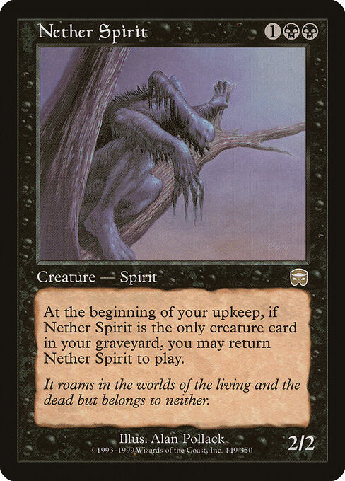 Nether Spirit - Mercadian Masques - 149