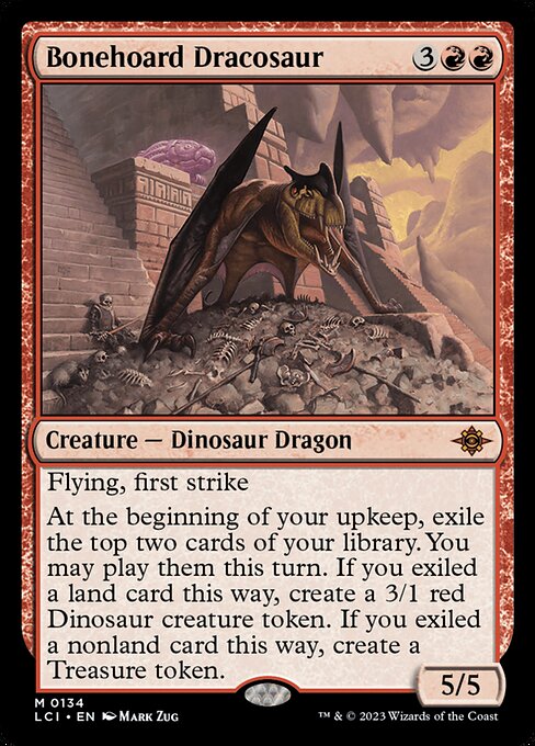 Bonehoard Dracosaur - The Lost Caverns of Ixalan - 134