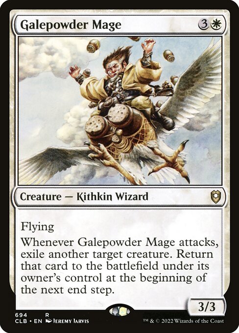 Galepowder Mage - Commander Legends: Battle for Baldur's Gate - 694