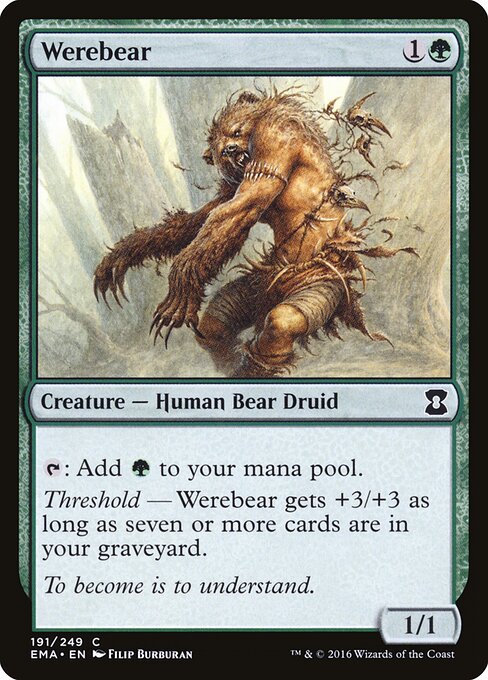 Werebear - Eternal Masters - 191