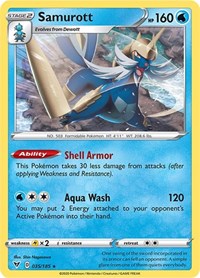 Samurott - SWSH04: Vivid Voltage - 035/185