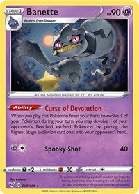 Banette - SWSH04: Vivid Voltage - 068/185