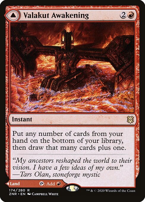 Valakut Awakening // Valakut Stoneforge - Zendikar Rising - 174