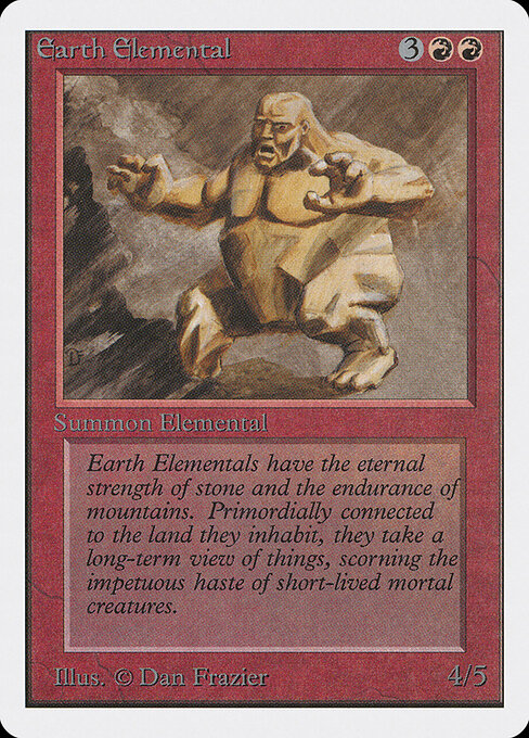 Earth Elemental - Unlimited Edition - 145