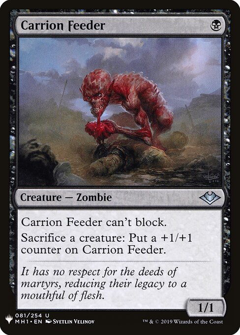 Carrion Feeder - The List - MH1-81