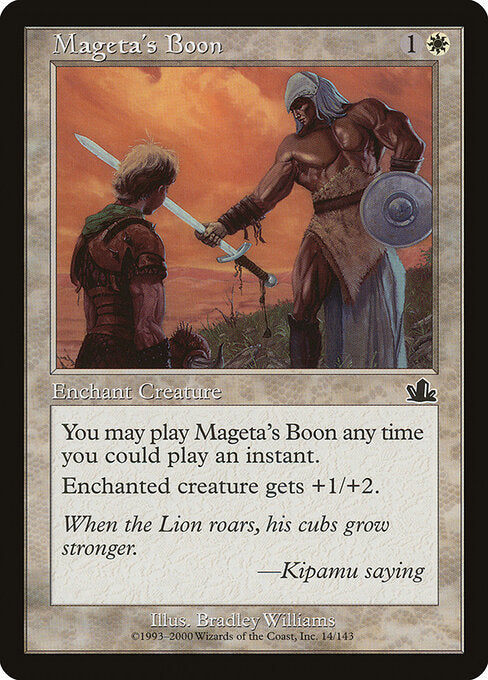 Mageta's Boon - Prophecy - 14