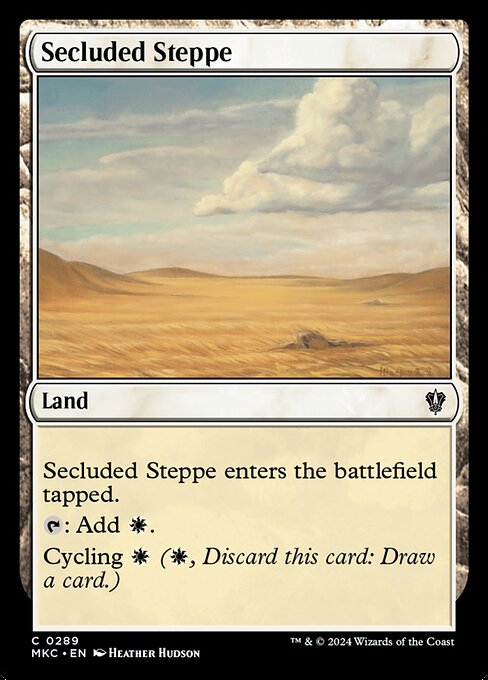 Secluded Steppe - Murders at Karlov Manor Commander - 289