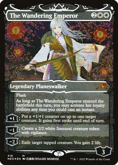 The Wandering Emperor - Kamigawa: Neon Dynasty - 418
